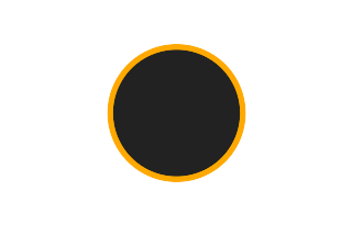 Ringförmige Sonnenfinsternis vom 26.11.-0408
