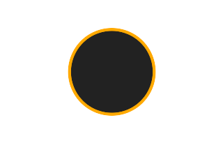 Ringförmige Sonnenfinsternis vom 28.01.-1387