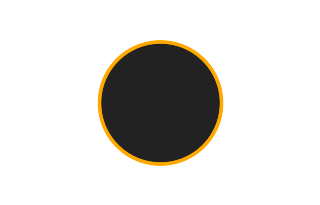 Annular solar eclipse of 01/14/-1619