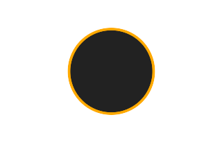 Ringförmige Sonnenfinsternis vom 24.12.-0028