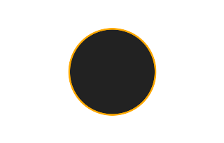 Ringförmige Sonnenfinsternis vom 20.07.-0038