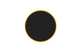 Ringförmige Sonnenfinsternis vom 09.07.-0056