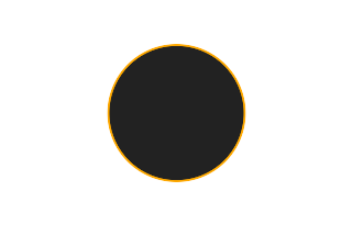 Ringförmige Sonnenfinsternis vom 03.02.-0085