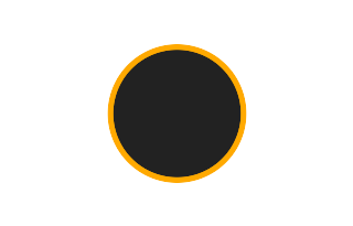 Ringförmige Sonnenfinsternis vom 12.02.-0113