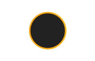 Annular solar eclipse of 01/23/-0122 Annular solar eclipse of 01/23/-0122