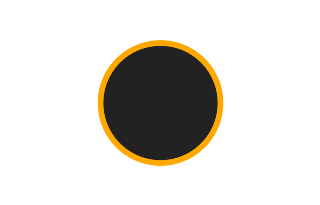 Annular solar eclipse of 01/22/-0149 Annular solar eclipse of 01/22/-0149