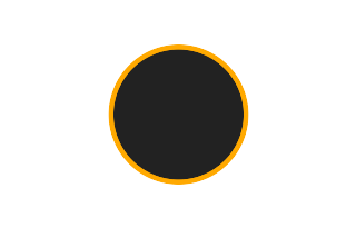 Annular solar eclipse of 09/08/-0162 Annular solar eclipse of 09/08/-0162