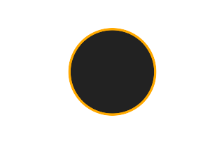 Ringförmige Sonnenfinsternis vom 22.01.-0168