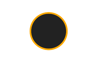 Annular solar eclipse of 11/19/-0231 Annular solar eclipse of 11/19/-0231