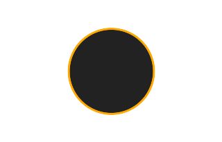 Annular solar eclipse of 07/16/-0233 Annular solar eclipse of 07/16/-0233
