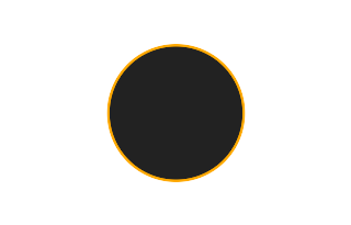 Annular solar eclipse of 10/28/-0313 Annular solar eclipse of 10/28/-0313
