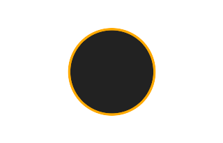 Annular solar eclipse of 05/23/-0323 Annular solar eclipse of 05/23/-0323