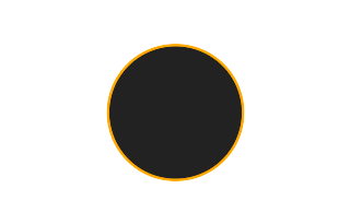 Annular solar eclipse of 05/24/-0342 Annular solar eclipse of 05/24/-0342