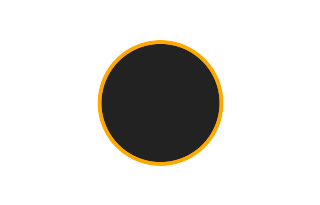 Ringförmige Sonnenfinsternis vom 24.08.-0375