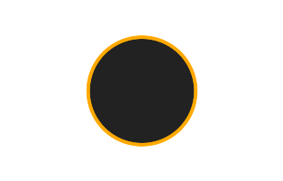 Annular solar eclipse of 12/08/-0409 Annular solar eclipse of 12/08/-0409