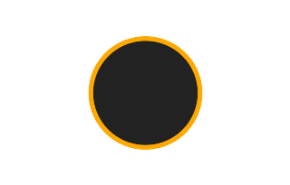 Annular solar eclipse of 11/15/-0426 Annular solar eclipse of 11/15/-0426