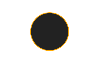 Ringförmige Sonnenfinsternis vom 16.02.-0439 Ringförmige Sonnenfinsternis vom 16.02.-0439