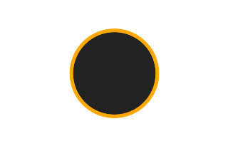 Annular solar eclipse of 11/04/-0444