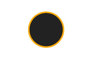 Annular solar eclipse of 11/04/-0444 Annular solar eclipse of 11/04/-0444