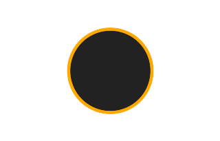 Annular solar eclipse of 10/03/-0498 Annular solar eclipse of 10/03/-0498