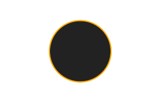 Ringförmige Sonnenfinsternis vom 05.02.-0522 Ringförmige Sonnenfinsternis vom 05.02.-0522