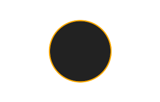 Annular solar eclipse of 01/25/-0540 Annular solar eclipse of 01/25/-0540