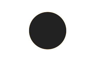 Ringförmige Sonnenfinsternis vom 12.11.-0556