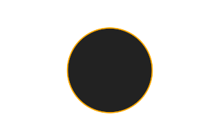 Ringförmige Sonnenfinsternis vom 28.04.-0573 Ringförmige Sonnenfinsternis vom 28.04.-0573
