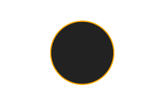 Ringförmige Sonnenfinsternis vom 16.03.-0580
