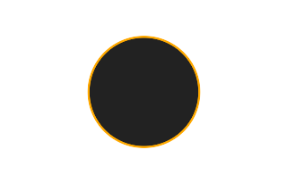 Annular solar eclipse of 03/16/-0580 Annular solar eclipse of 03/16/-0580