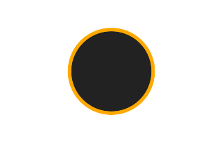 Annular solar eclipse of 12/03/-0585 Annular solar eclipse of 12/03/-0585