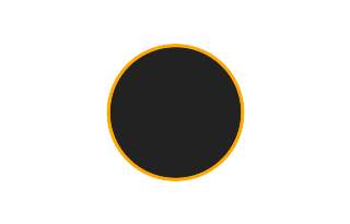Annular solar eclipse of 06/29/-0614 Annular solar eclipse of 06/29/-0614