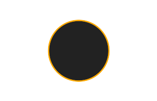 Annular solar eclipse of 02/24/-0654 Annular solar eclipse of 02/24/-0654