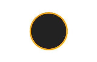 Annular solar eclipse of 10/09/-0656 Annular solar eclipse of 10/09/-0656