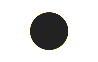Annular solar eclipse of 05/07/-0658 Annular solar eclipse of 05/07/-0658