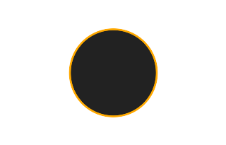 Ringförmige Sonnenfinsternis vom 13.02.-0672