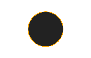 Ringförmige Sonnenfinsternis vom 01.01.-0744