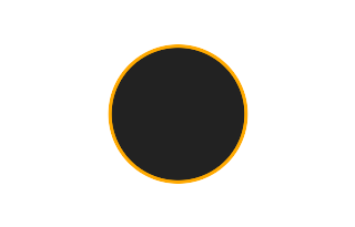 Ringförmige Sonnenfinsternis vom 17.08.-0765