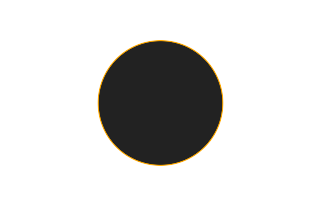 Ringförmige Sonnenfinsternis vom 28.10.-0769
