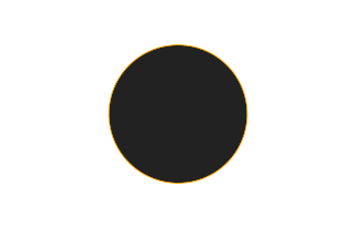 Annular solar eclipse of 06/24/-0790 Annular solar eclipse of 06/24/-0790