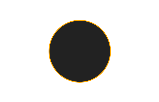 Annular solar eclipse of 03/23/-0822