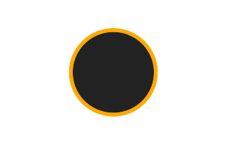 Annular solar eclipse of 10/16/-0833 Annular solar eclipse of 10/16/-0833