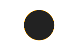 Annular solar eclipse of 05/23/-0844 Annular solar eclipse of 05/23/-0844