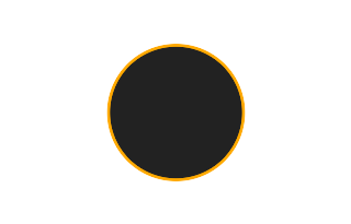 Annular solar eclipse of 06/14/-0846 Annular solar eclipse of 06/14/-0846