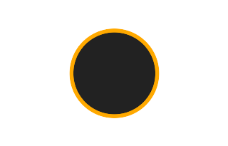 Annular solar eclipse of 10/05/-0851 Annular solar eclipse of 10/05/-0851