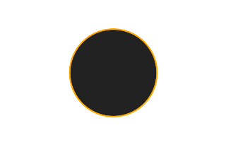 Ringförmige Sonnenfinsternis vom 24.05.-0882 Ringförmige Sonnenfinsternis vom 24.05.-0882