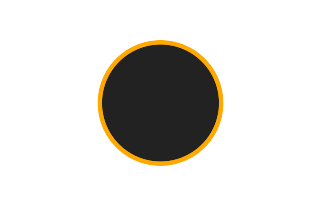 Annular solar eclipse of 12/07/-0911
