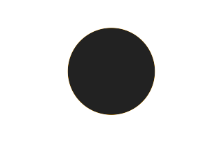 Annular solar eclipse of 09/15/-0925 Annular solar eclipse of 09/15/-0925