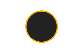 Annular solar eclipse of 12/06/-0957 Annular solar eclipse of 12/06/-0957