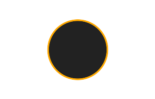 Annular solar eclipse of 07/24/-0969 Annular solar eclipse of 07/24/-0969